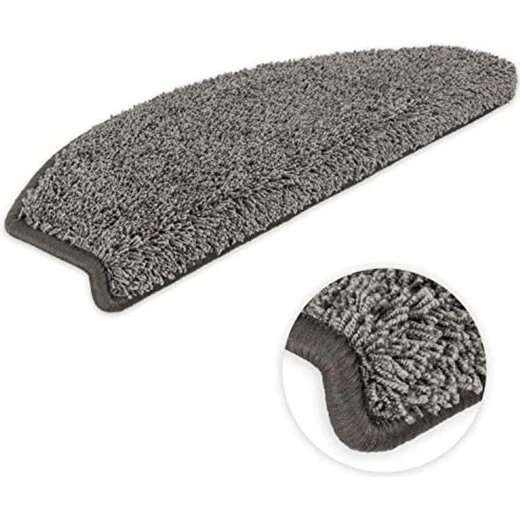 Metzker® Stufenmatte Stufenmatten Emphoria Halbrund Einzeln und Sparset's, halbrund, Höhe: 15 mm, 15 Stück im Set - Dunkelgrau – Bild 6