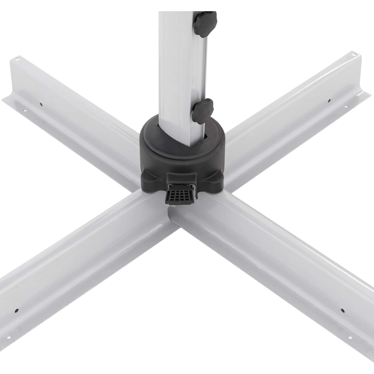Doppler Sonnenschirm / Ampelschirm "Active Pendelschirm 370", anthrazit, Ø 370 cm – Bild 4