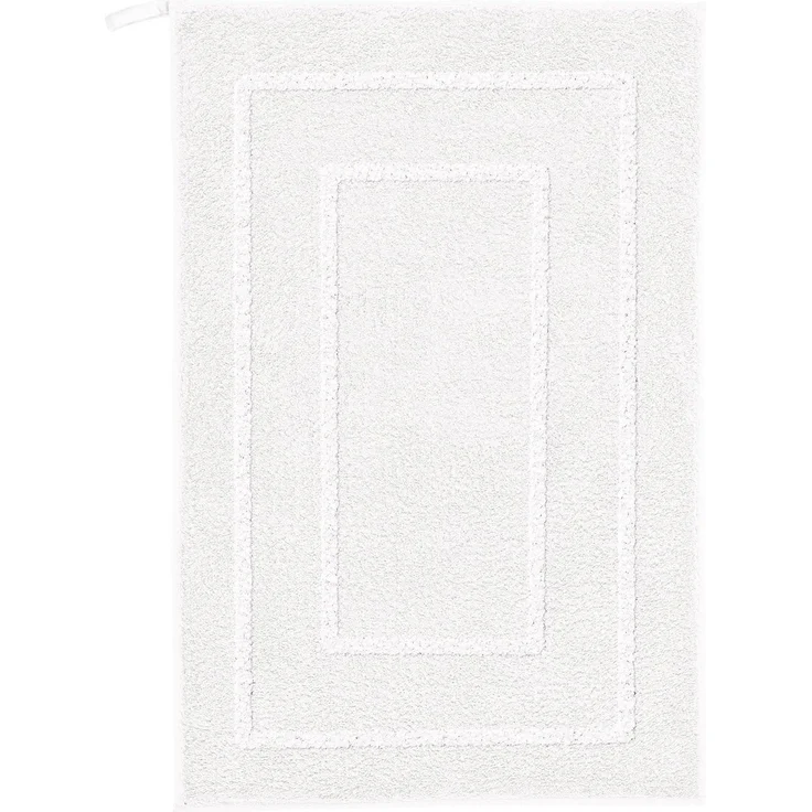 Kleine Wolke Badteppich Nico weiß 50 x 80 cm – Bild 1