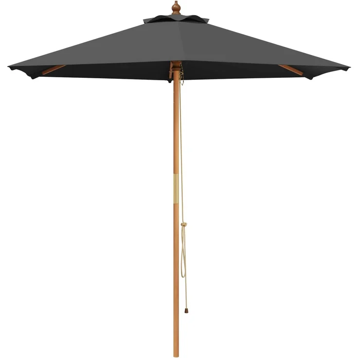 vidaXL Essgruppe für draußen mit Sonnenschirm 6 stk. 4-Sitzer 3438540 – Bild 6