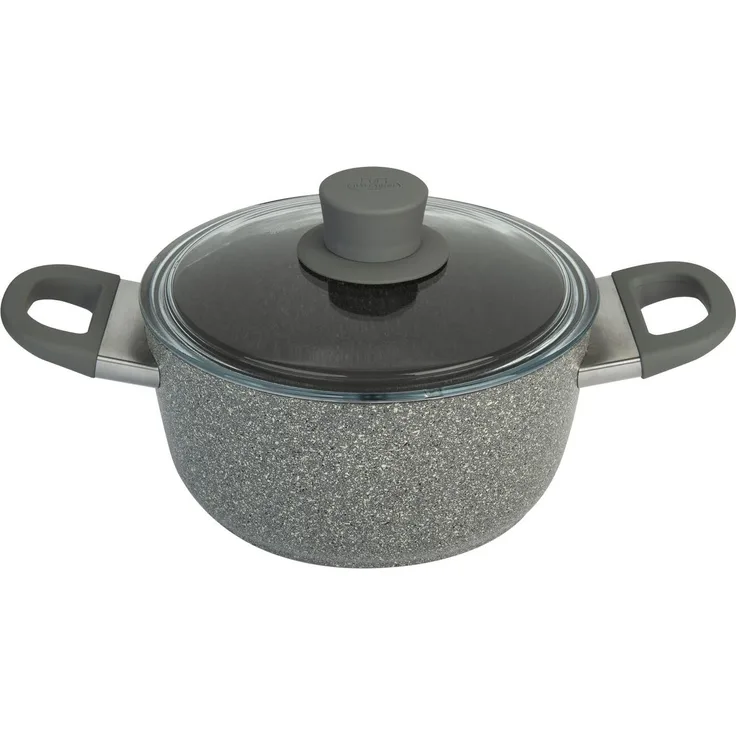 Ballarini 75002-940-0 - 4,5 l - Rund - Grau - Aluminium - Grau - Soft Touch