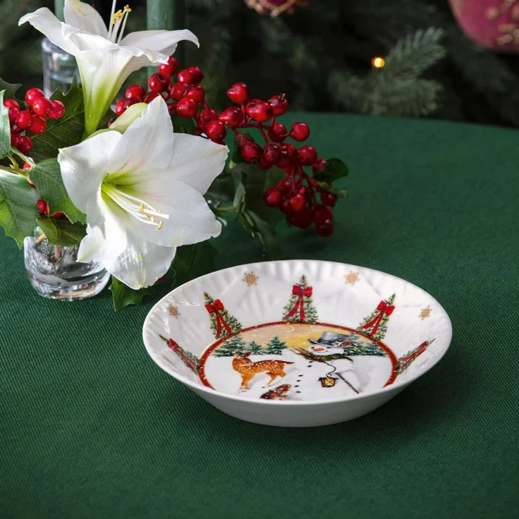 Villeroy & Boch Toy's Fantasy Schale klein Schneemann mit Tieren – Bild 4