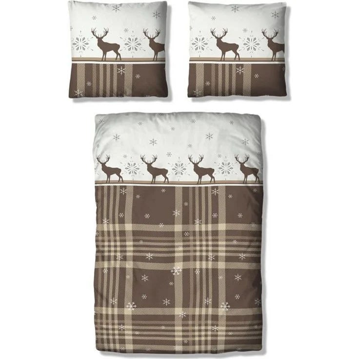 OTTO home Bettwäsche Wenda, Biber, 2 teilig, in Qualitäten PolyCotton (kühlend) + Biber (wärmend, 100% Baumwolle) – Bild 4