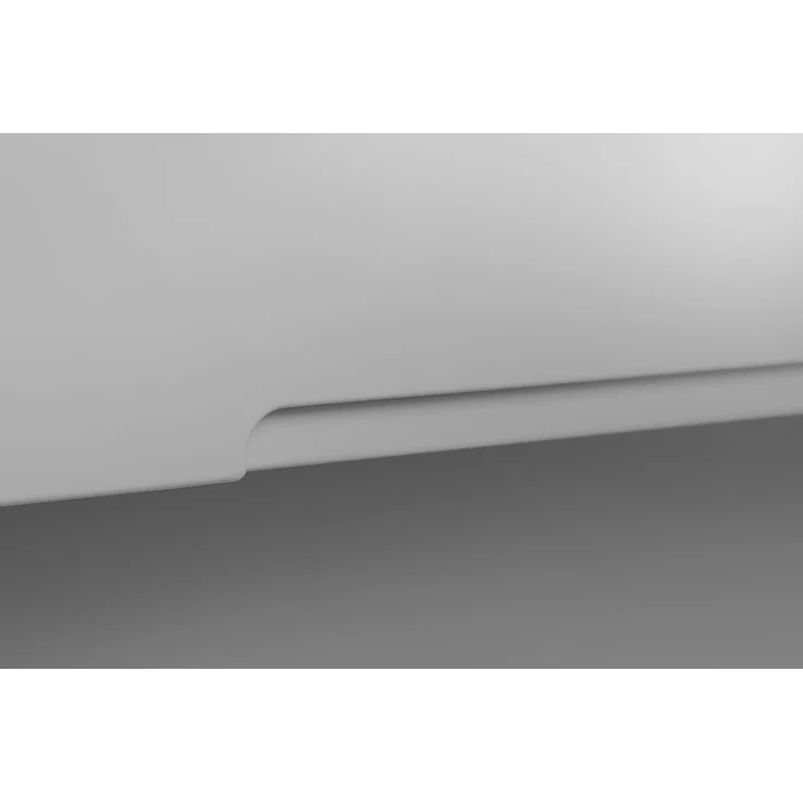 Julian Bowen Manhattan Nachttisch mit 2 Schubladen, grau – Bild 4