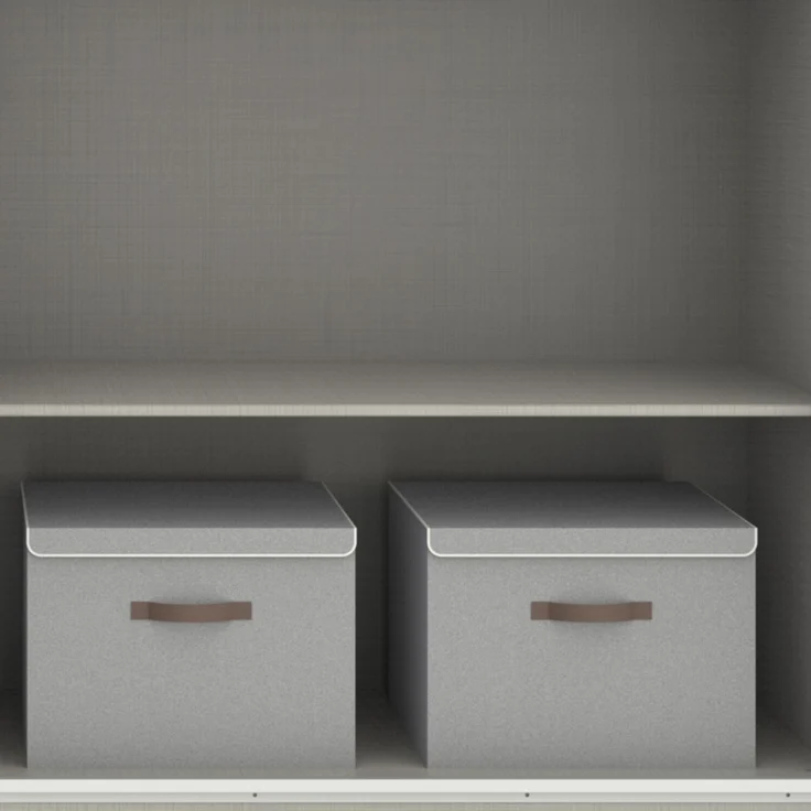 Schwebetürenschrank Kleiderschrank B225 cm H208 cm 3-türig Eiche Artisan Dekor, 1x Spiegeltür – Bild 4