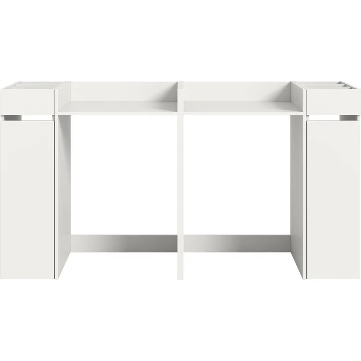 Waschmaschinenumbauschrank >Free< in Weiß - 190x101x60cm (BxHxT) – Bild 2