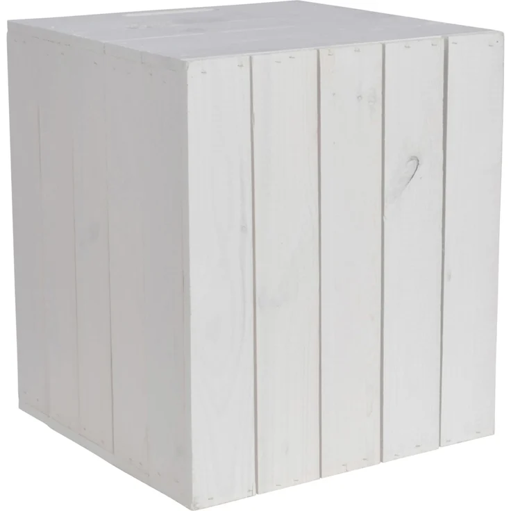 CHICCIE 4 Set Kallax Holzkiste Karl - Aufbewahrungsbox Weiß 33x38x33cm – Bild 5