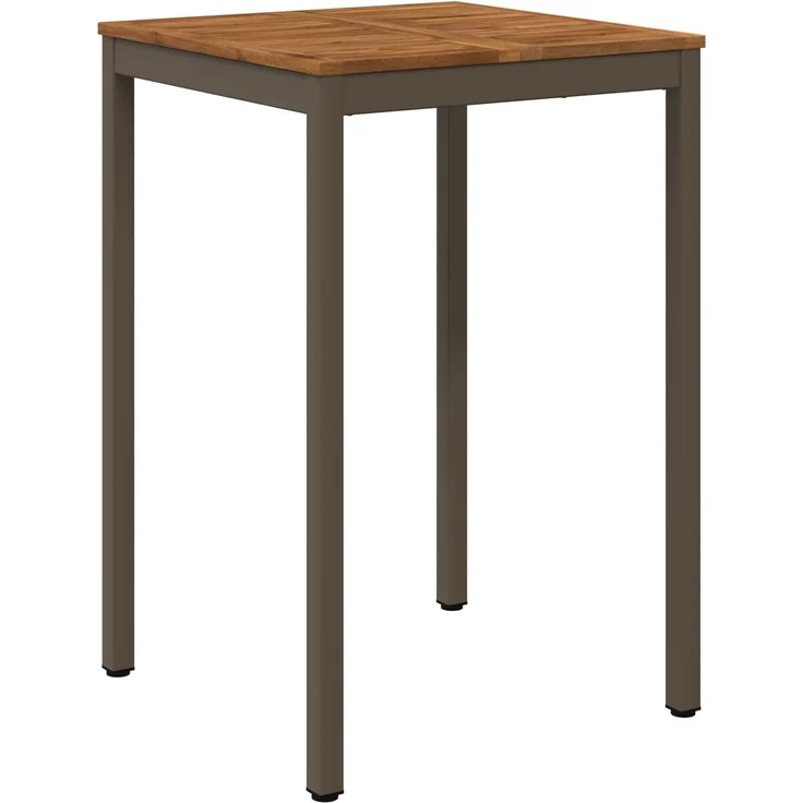 vidaXL Gartenbar-Tisch Natur und Kaffee 70 x 68,5 x 105 cm 901336 – Bild 2