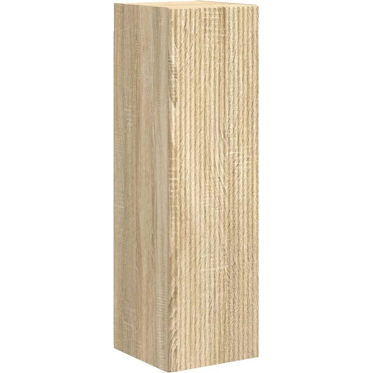 vidaXL TV-Schrankset Wandmontiert 4 pcs Sonoma-Eiche Holzwerkstoff 3409035 – Bild 6