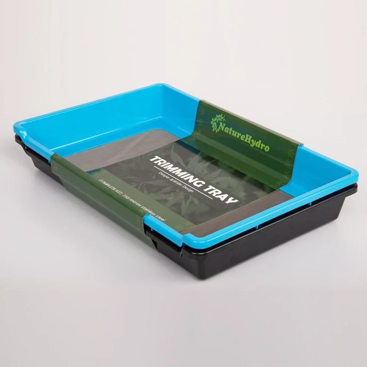 Mayaadi Home Anzuchttablett Trim Tray Bin Trimmschale Kräuterpflanzen Trockensiebset Pollensieb (Einzelteil) – Bild 3