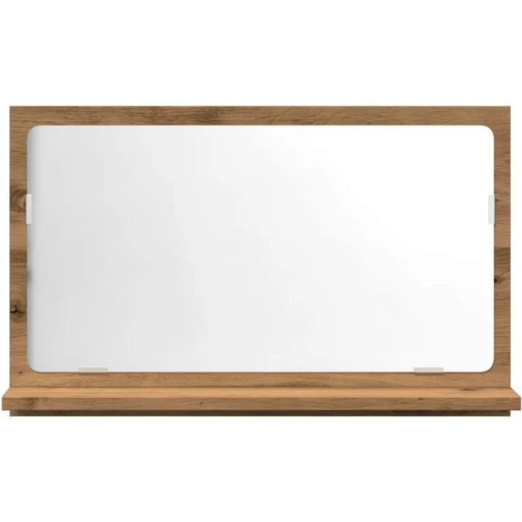 vidaXL Badspiegel mit Ablage Artisan-Eiche 60x11x37 cm Holzwerkstoff 856198 – Bild 3