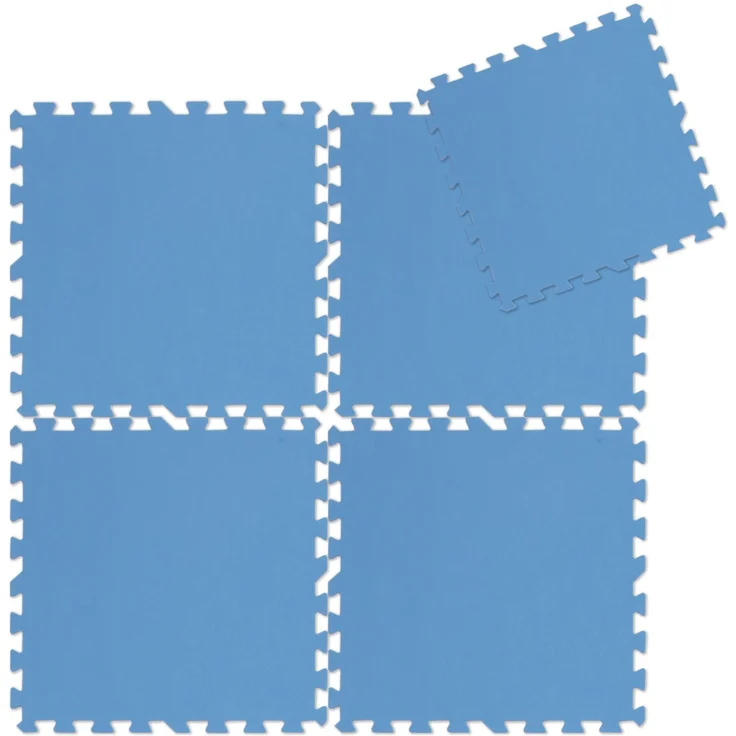Pool Unterlegmatte - 8 Stück à 50x50cm ( 2m² ) - Bodenschutzmatte für Pool und Planschbecken - schütz den Poolboden vor Beschädigungen – Bild 1
