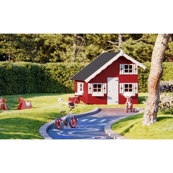 PALMAKO Spielhaus Tom naturbelassen – Bild 5