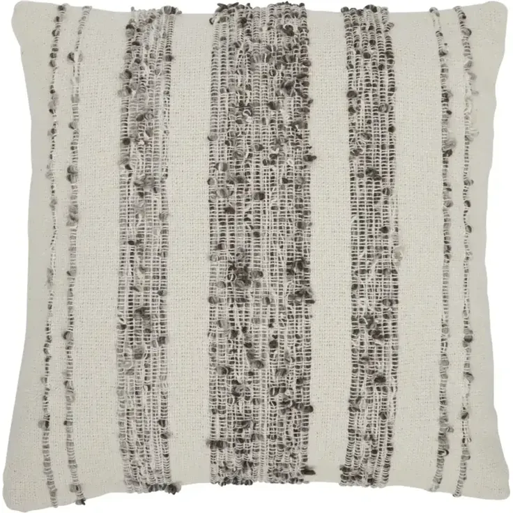 Roomio Kissenhülle Schwarz/Beige ca. 45x45 cm
