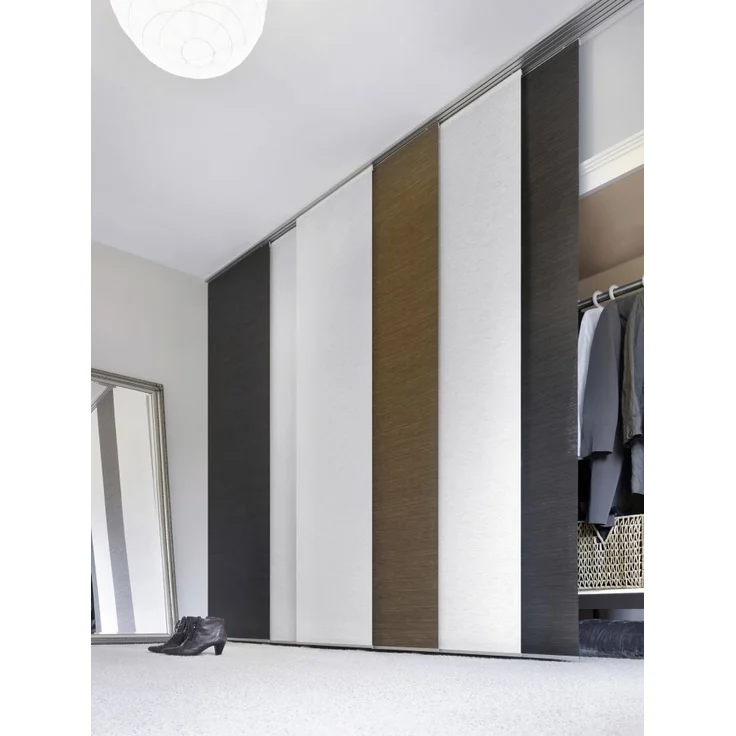 Gardinia Flächenvorhang Natur weiß, 60 x 245 cm – Bild 3