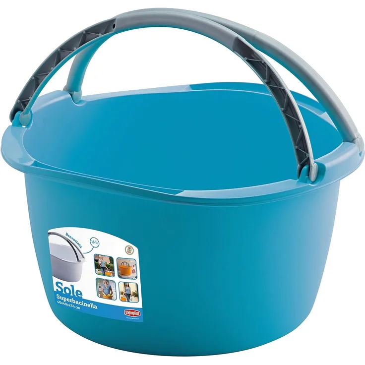 Wäschekorb Stefanplast Kunststoff (39 x 22 x 39 cm) 16 L