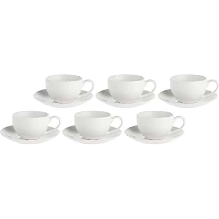 La Porcellana Bianca La Porcellana Bianca Set mit 6 Teetassen mit Untertasse 220 ml P004200016Z – Bild 4