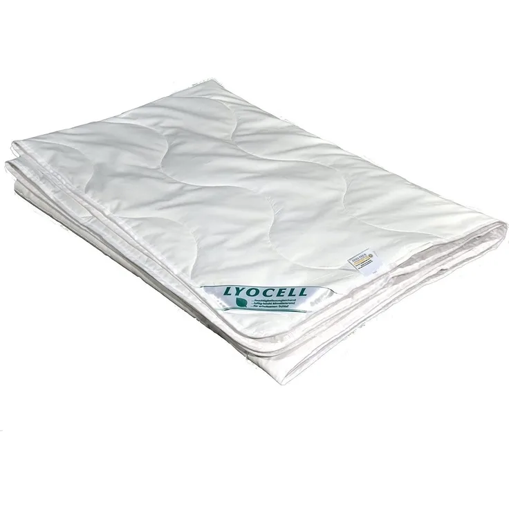 Sommerdecke super leicht Lyocell Tencel Sommerhit 100% Natur 200x200 cm 525 g FG