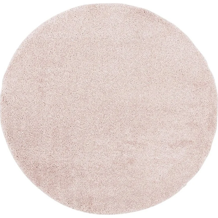 Pergamon Hochflor-Teppich Aloha Rund, 40 mm Florhöhe, kuschelig weich und pflegeleicht aus schadstoffgeprüftem Polypropylen