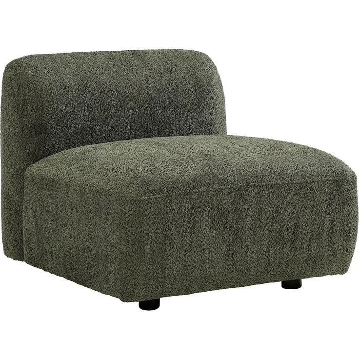 Vente-unique - DANEPI - Modulierbares Sofa - Holz, Platte - Holz - Grün - 348 x 94 x 69 cm – Bild 5