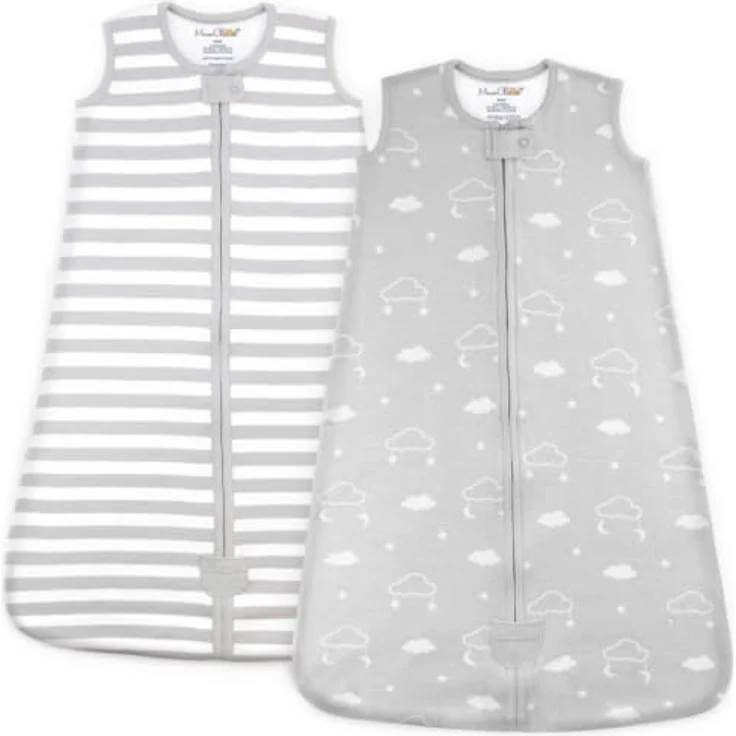 Mama Cheetah Baby Sleep Sack 2.5 TOG, Organic Cotton Wearable Blanket with Two-Way Zipper, Swaddle Transition Baby Sleeping Bag for Newborn Infant Toddler Boy Girl, 6-12 Months – Bild 1