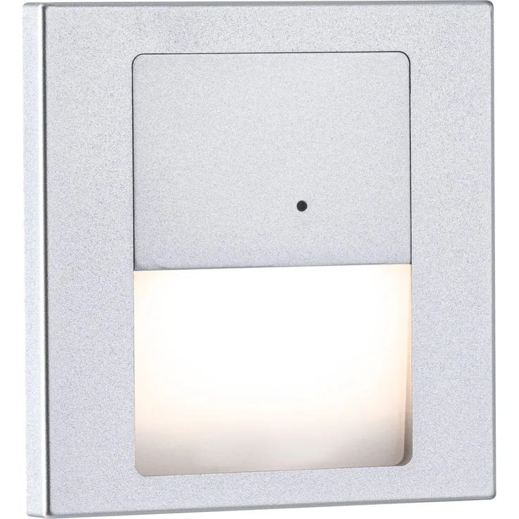 Paulmann 80003 LED Wandeinbauleuchte Tsaro eckig 80x36mm 2700K Chrom matt Sensor – Bild 1