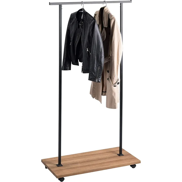 HomeTrends4You Bangkok Kleiderständer/Garderobe, MDF, B/H/T= 80 x 161 x 40 cm