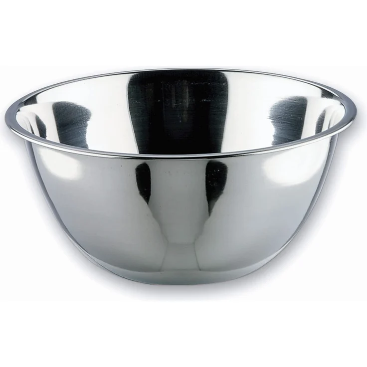 LACOR - 14033 - Garinox Konische Schale, Futternapf, Salatschüssel, Lebensmittelbehälter, Edelstahl, 34 cm, Fassungsvermögen: 7.5 L – Bild 1