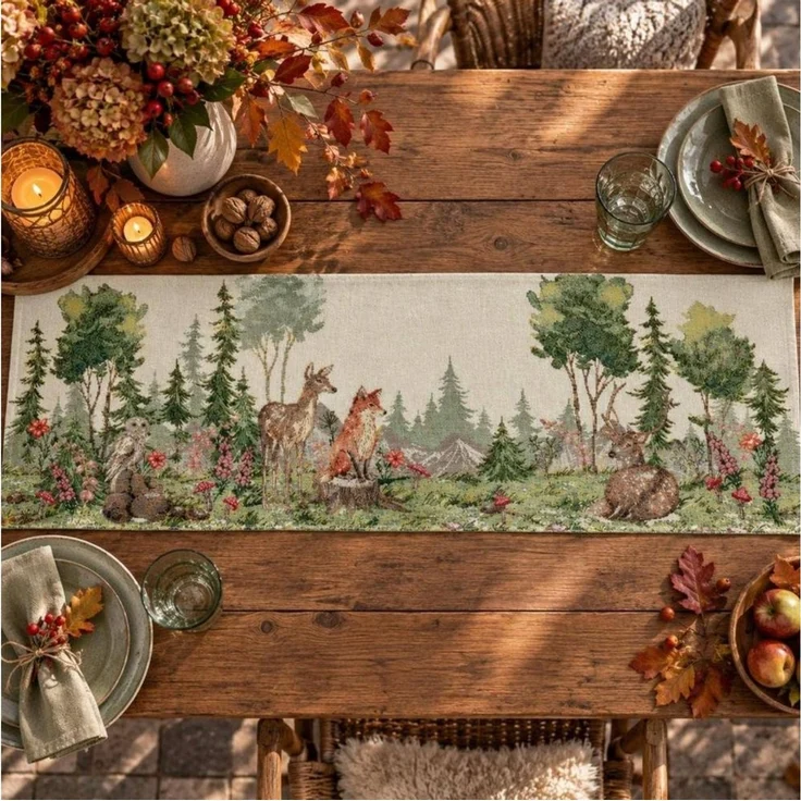 sander table + home Tischläufer Huron 32x96 cm von Sander – Bild 1