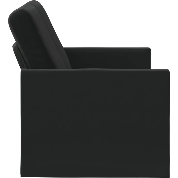 vidaXL 2-Sitzer Sofa Schwarz 150 x 81 x 82 cm Samt (V) 42041093 – Bild 3