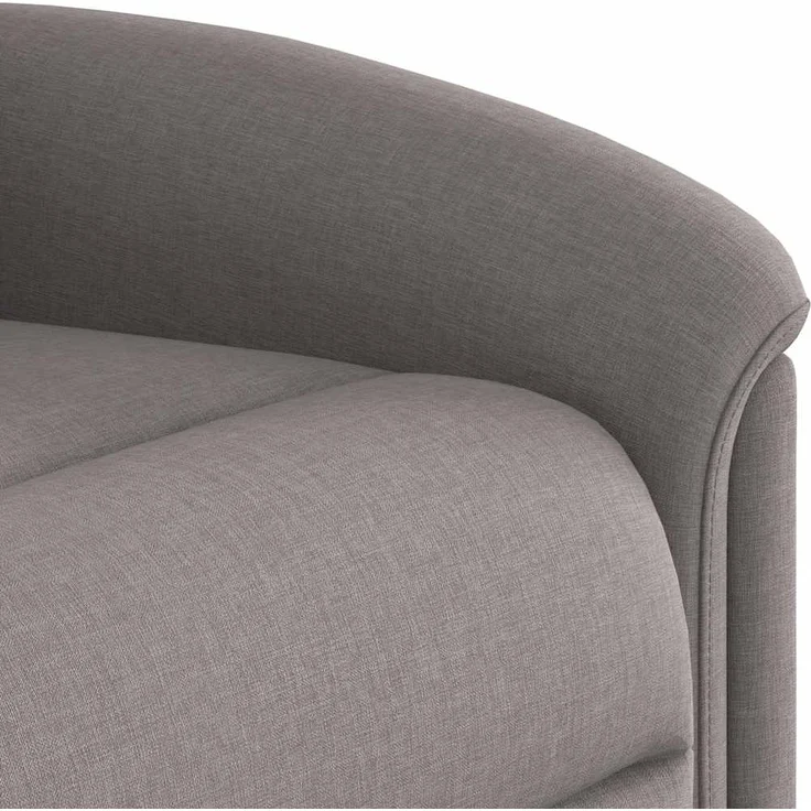 vidaXL Massagesessel mit Aufstehhilfe Taupe Stoff 3303271 – Bild 10