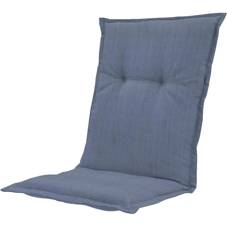 Allibert Kissen niedrig Basic 4er-Set kobalt ca. 105 x 50 cm, 50% Baumwolle / 50% Polyester – Bild 2