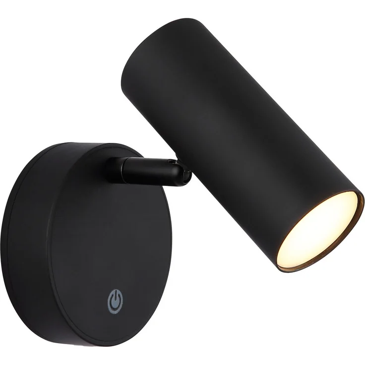 Akku Wandstrahler Schwarz kabellos ohne Stromanschluss, Breite 10cm – Bild 5