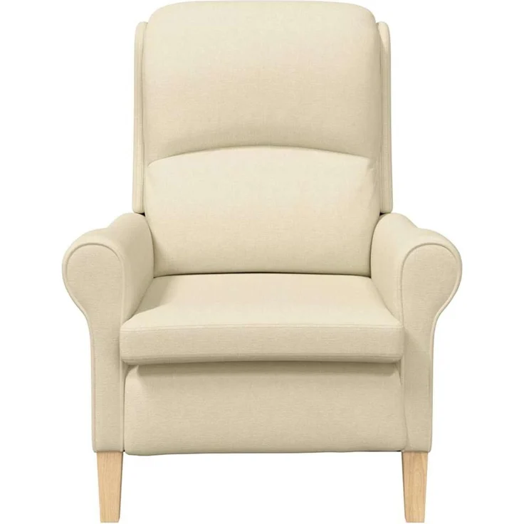 vidaXL Sessel Creme 76 x 94 x 102 cm Stoff 42009846 – Bild 3