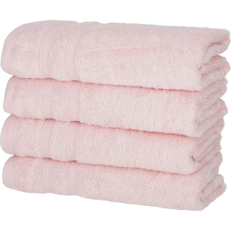 One Home Handtücher Komfort, Frottee (4-St), extra Saugfähig und Weich