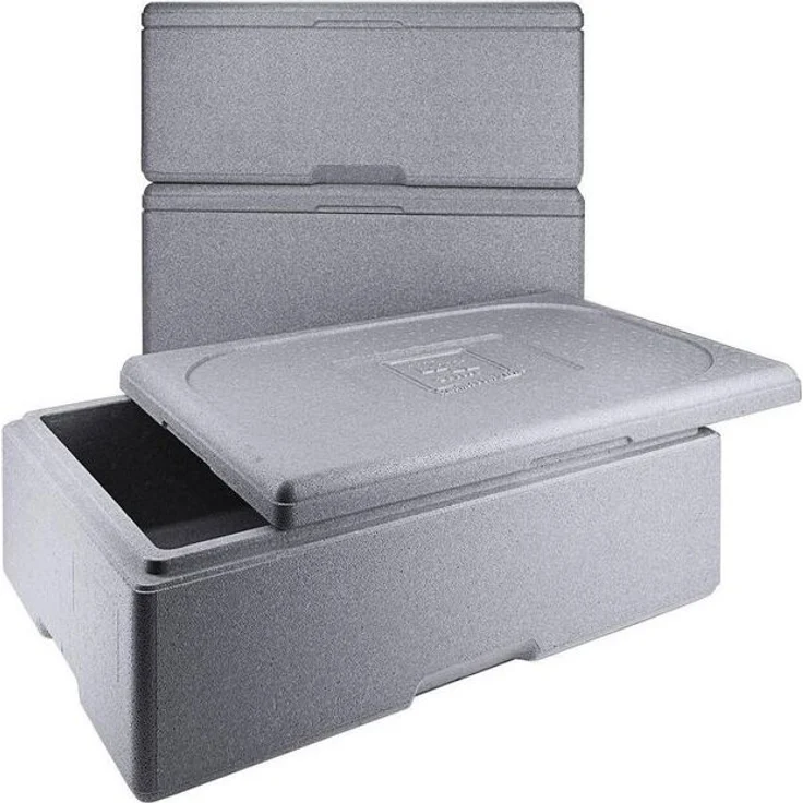 Contacto Thermobehälter Contacto Thermobox EPS GN 1/1 22 l 60 x 40 x 20 cm grau – Bild 3