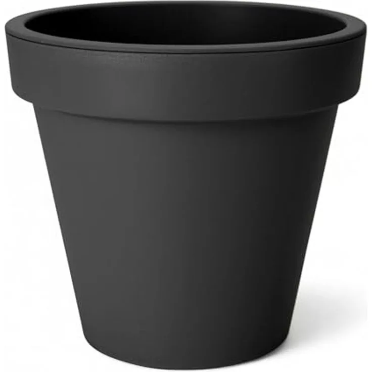 3. 10 Pflanzkübel - RUND - XXL - Ø 60 cm - Farbe: anthrazit