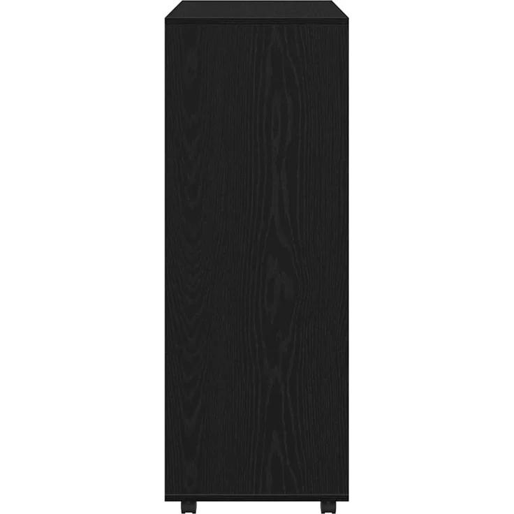 vidaXL Kleiderschrank Schwarze Eiche 80 x 40 x 110 cm Holzwerkstoff 862068 – Bild 5