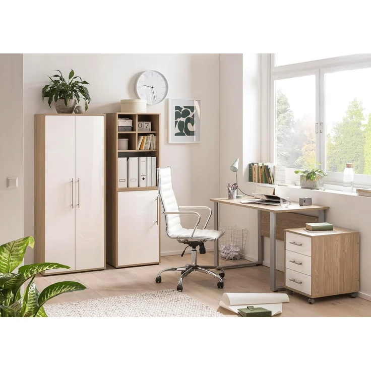 Schildmeyer Antero 701872 Schreibtisch, Eiche hell Dekor, 120 x 65 x 73,9 cm – Bild 2