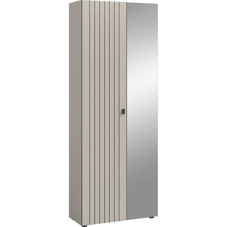 Garderobenschrank (B/H/T: 70x192x37 cm) in Kaschmir Nachbildung