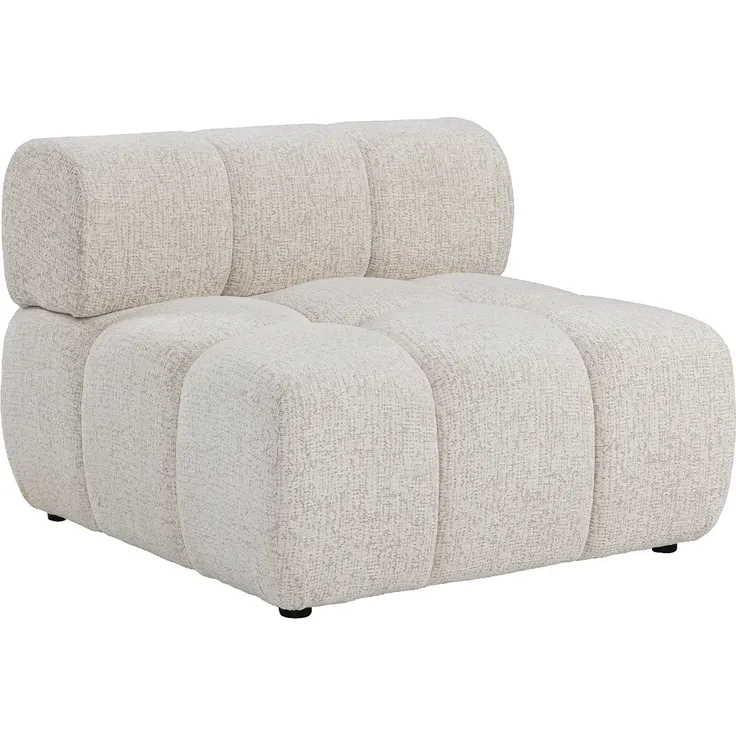 Vente-unique - FACIVIL - Sessel mit gerader Rückenlehne - Plastik - Kunststoff (PVC) - Beige - 94 x 94 x 70 cm