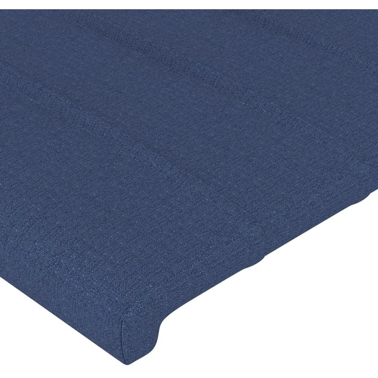 vidaXL Kopfteile 2 Stk. Blau 90 x 5 x 78/88 cm Stoff 346276 – Bild 4