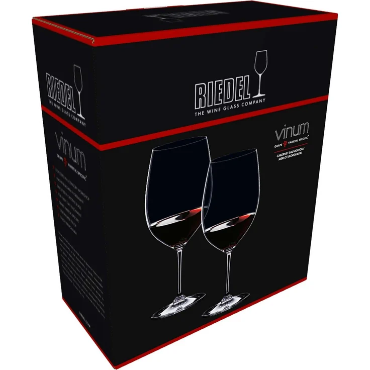 RIEDEL 6416/0 VINUM Cabernet Sauvignon / Merlot Weinglas 2er Set – Bild 2