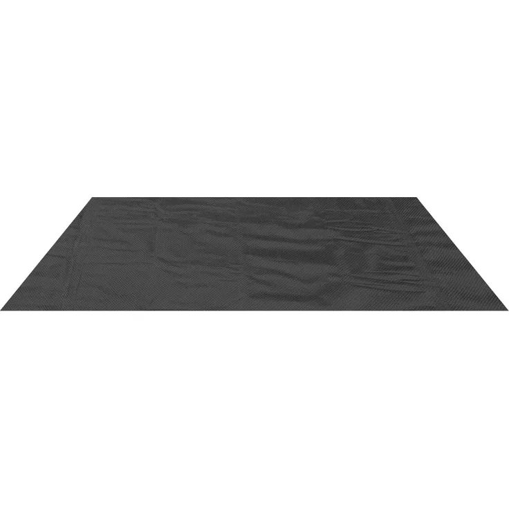 Poolpanda Solarfolie Ø 800x400 cm | Premium | rechteckig | Stärke 400 µm | schwarz | zuschneidbar | Solarplane für Pool