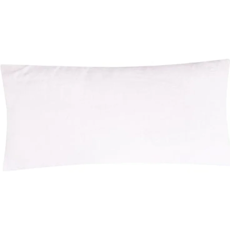 Heubergshop Kissenbezug, (1 Stück), Fleece 40x80cm Weiß flauschig Kissenhülle warm (1x-40x80cm-Weiß) – Bild 1