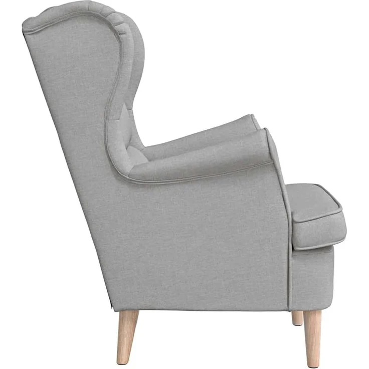 vidaXL Sessel Wolkengrau 74x84x100 cm Stoff 4016905 – Bild 5