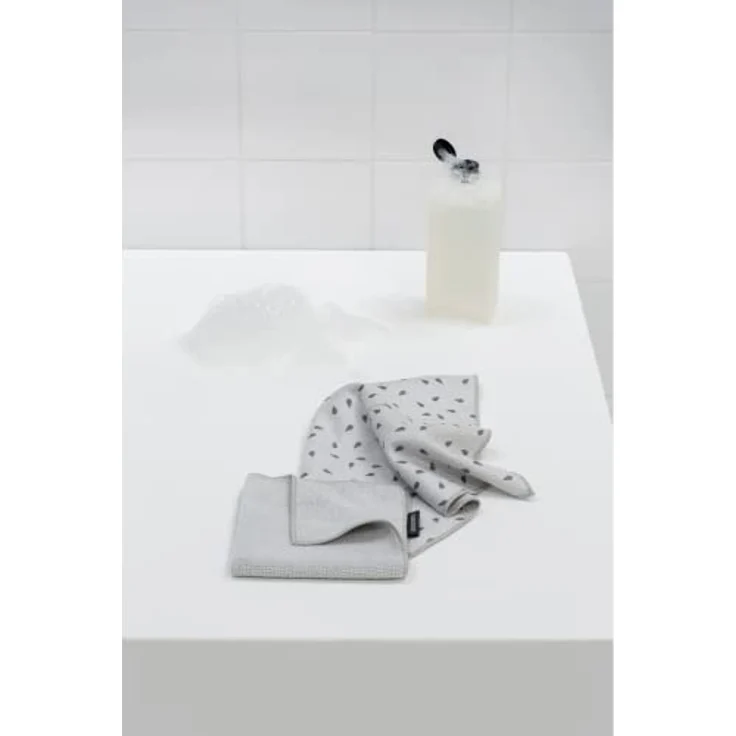 Brabantia SinkSide Dark Grey Mikrofaser Geschirr-Handtücher 2er-Set – Bild 6