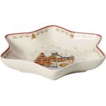 Villeroy & Boch Winter Bakery Delight Sternschale Lebkuchendorf 25 x 22 cm