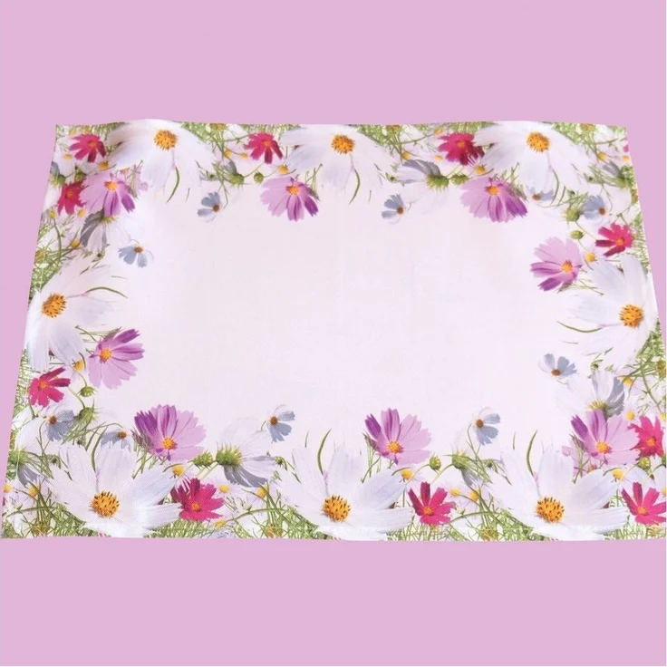 texpot Tischdecke Tischläufer Druckmotiv Blumen Frühling Sommer Tischdeko (1-tlg) – Bild 3