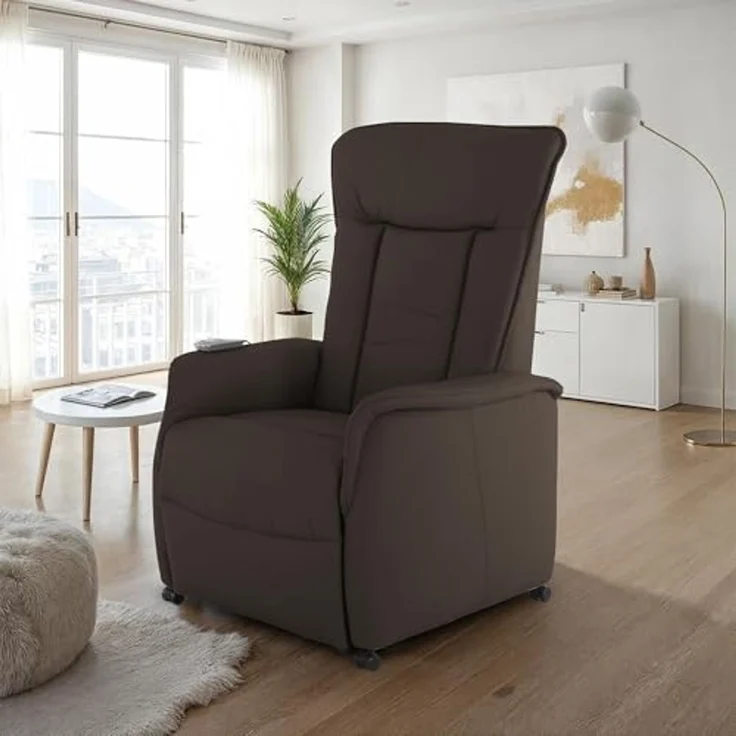 Raburg TV-Sessel Fernsehsessel mit Aufstehhilfe, Relaxsessel mit Liegefunktion, Marie, elektrisch mit Fernbedienung, 2 Motoren, bis 120 kg – Bild 2